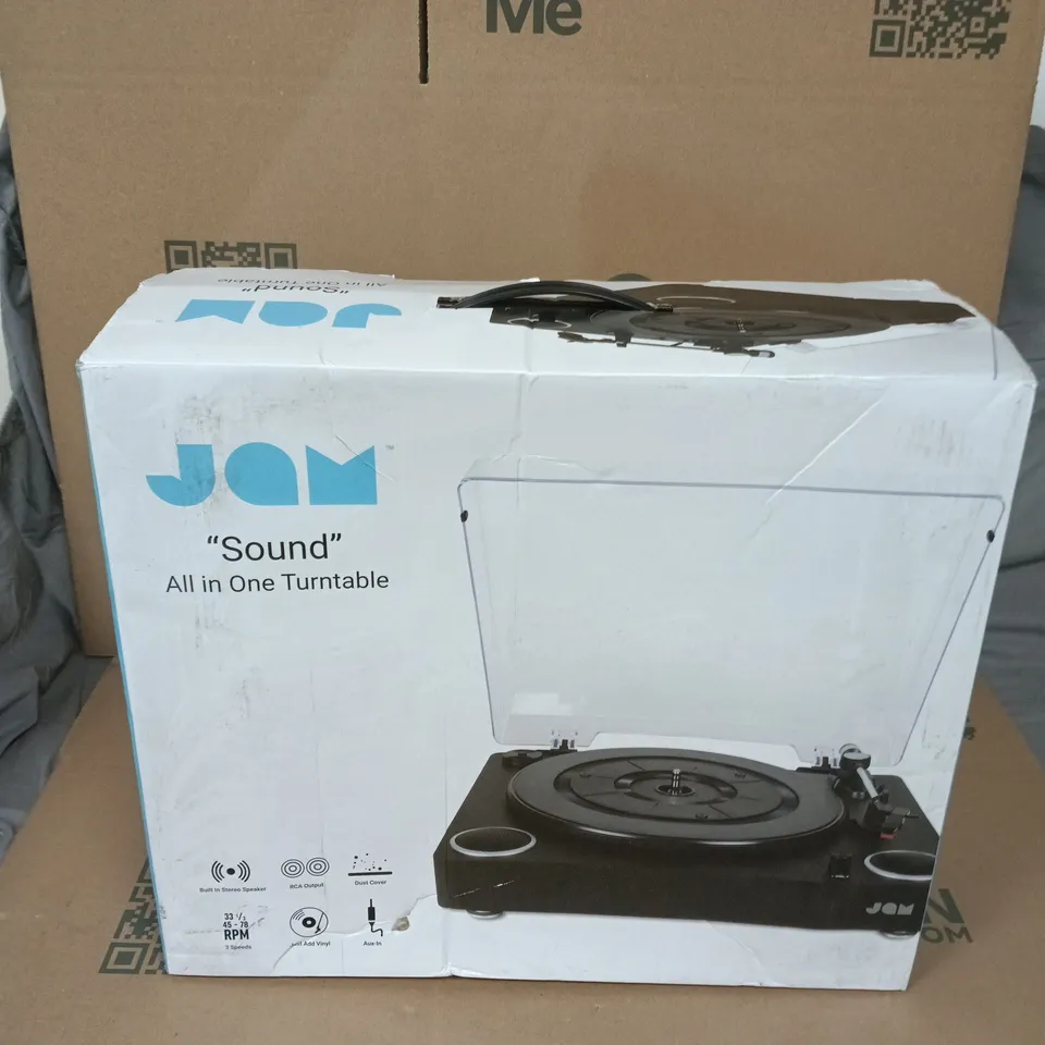 JAM ALL-IN-ONE TURNTABLE – 'SOUND'