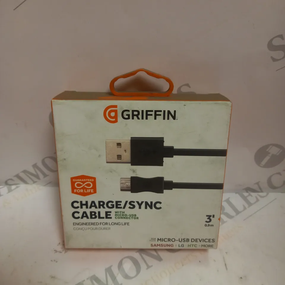 APPROXIMATELY 10 BOXED GRIFFIN MICRO USB TO USB CHARGING CABLES - 0.9/1M