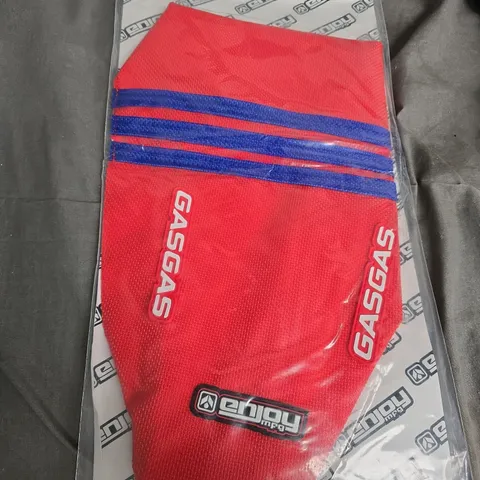 GasGas motocross accessory, red with blue stripes – boxed