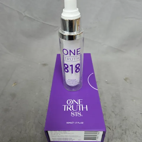 ONE TRUTH 818 ATOMISER – 50ML PERFUME - BOXED 