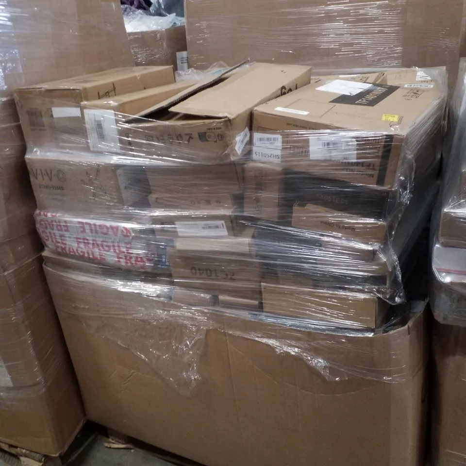 PALLET CONTAINING ASSORTED TV/MONITOR MOUNTS & BRACKETS