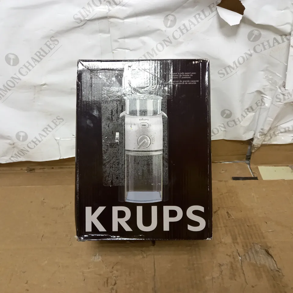 KRUPS EXPERT BURR GRINDER FOR COFFEE BEANS