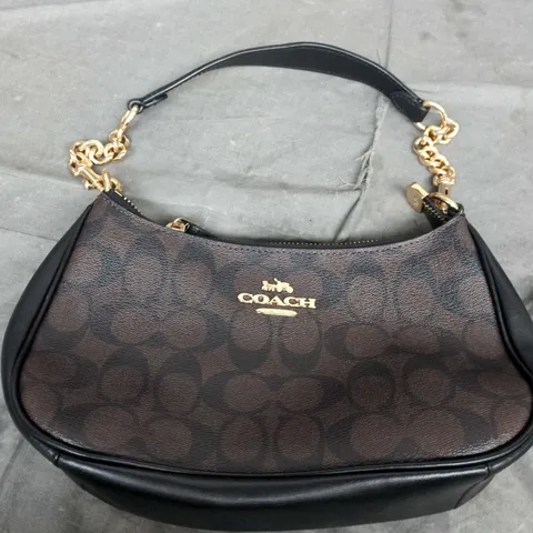 COACH SIGNATURE MONOGRAM SHOULDER BAG