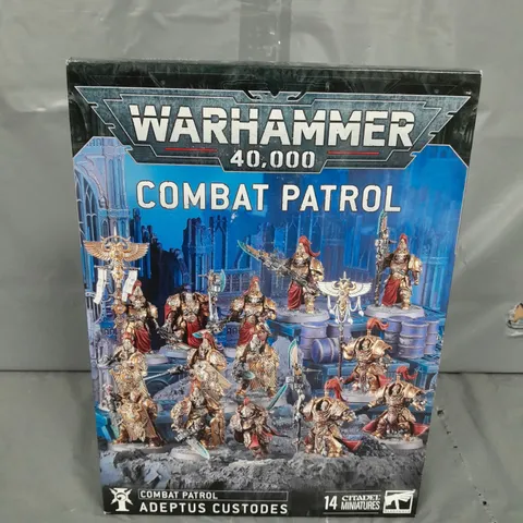 WARHAMMER 40,000 COMBAT PATROL - ADEPTUS CUSTODES - 14 MINIATURES