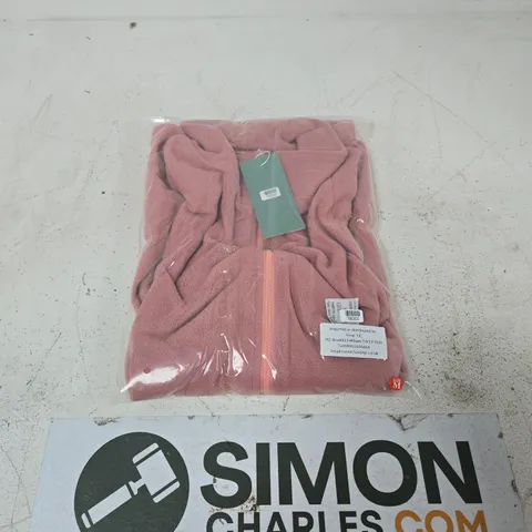 BAGGED LA MAREY FULL ZIP FLEECE JACKET - SIZE M