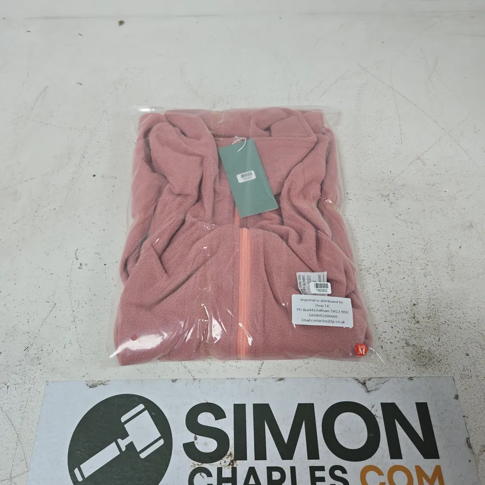 BAGGED LA MAREY FULL ZIP FLEECE JACKET - SIZE M