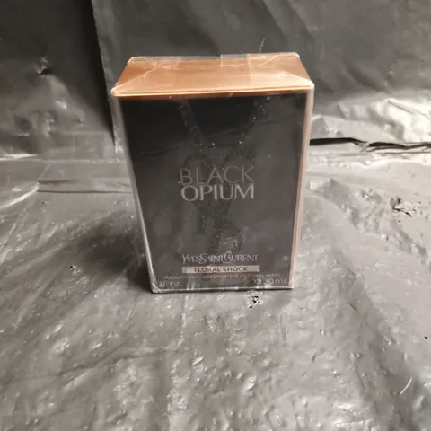 SEALED YVES SAINT LAURENT BLACK OPIUM FLORAL SHOCK EAU DE PARFUM 30ML