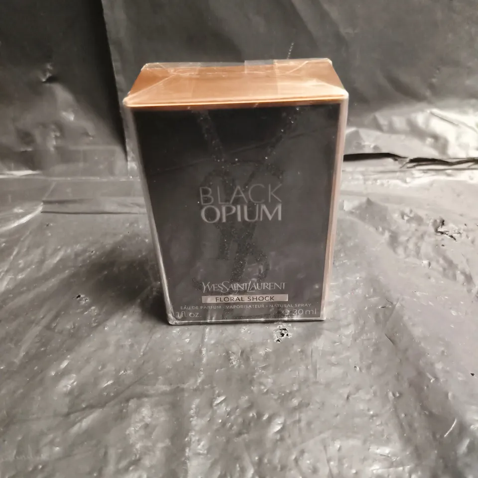 SEALED YVES SAINT LAURENT BLACK OPIUM FLORAL SHOCK EAU DE PARFUM 30ML