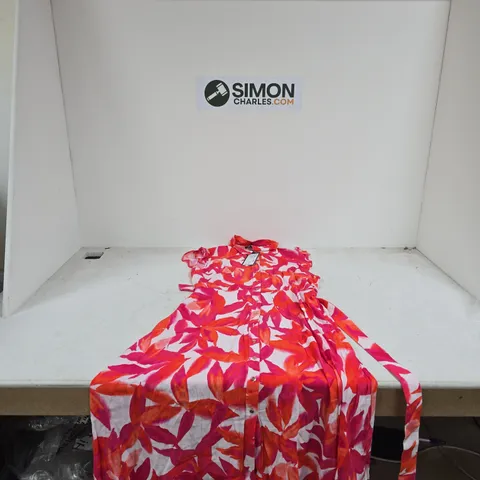 SOSANDER PINK/ORANGE DRESS SIZE 20 TAGGED