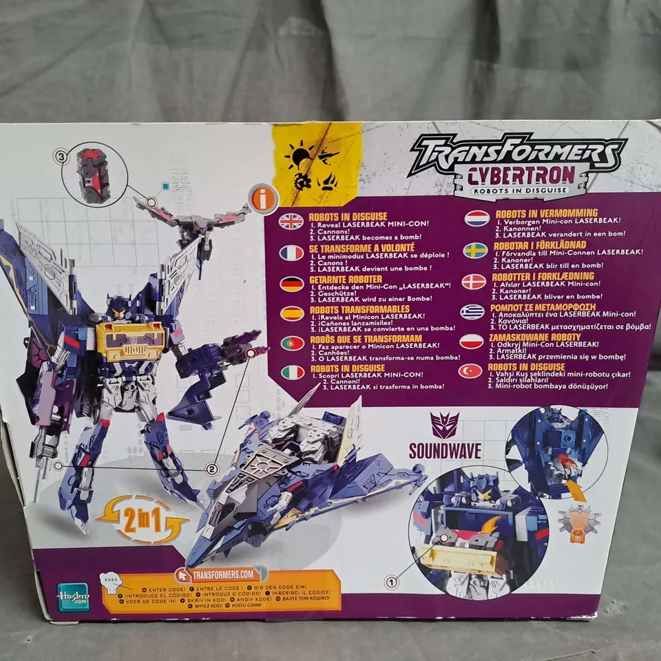 TRANSFORMERS CYBERTRON ROBOTS IN DISGUISE 