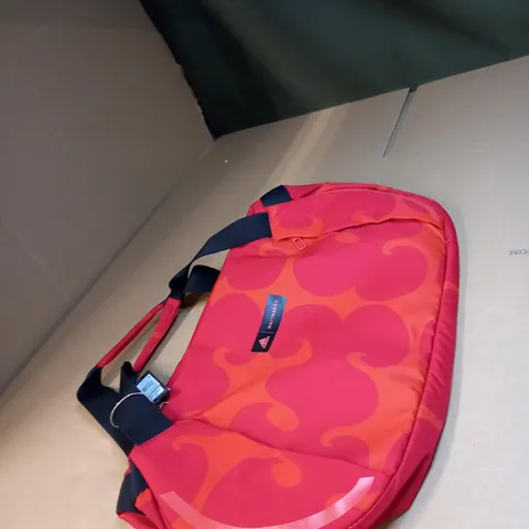 ADIDAS RED DUFFEL BAG
