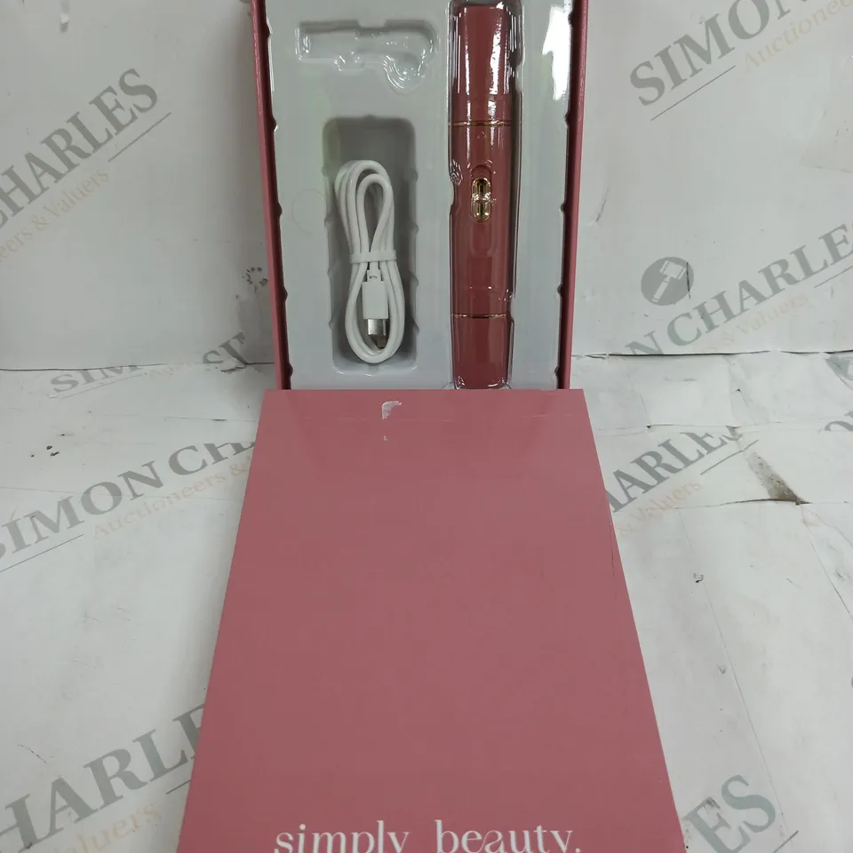 BOXED SIMPLY BEAUTY 2 IN 1 SUPER SMOOTH FACE & BROWS HAIR REMOVER, BLUSH