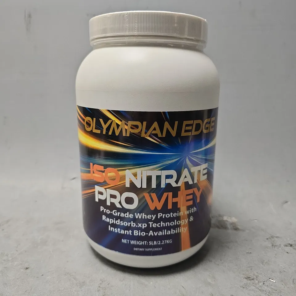 SEALED OLYMPIAN EDGE ISO NITRATE PRO WHEY 2.27KG 