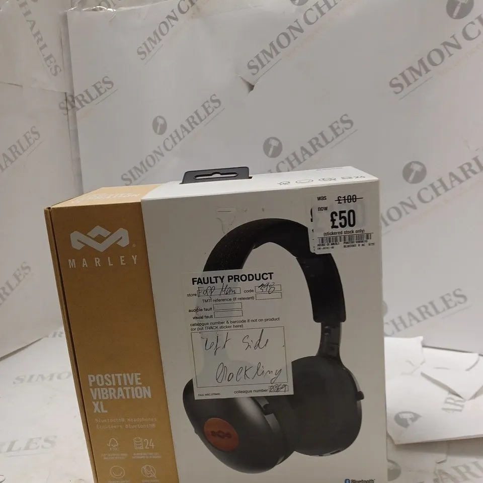 POSITIVE VIBRATION XL OVER-EAR BLUETOOTH® HEADPHONES IN  BLACK