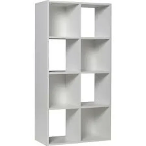 BOXED HOME SQUARES 8 CUBE STORAGE UNIT - WHITE