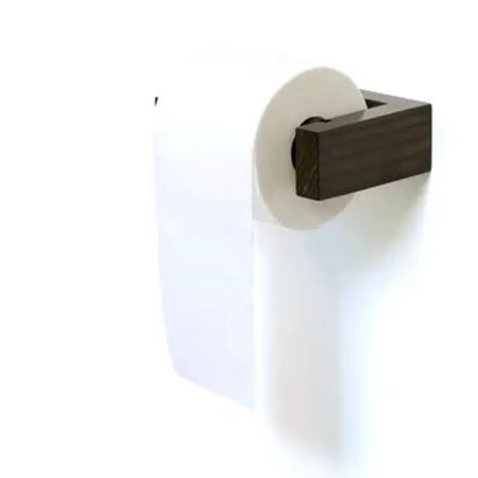 BOXED ASHFORD WALL MOUNTED TOILET ROLL HOLDER