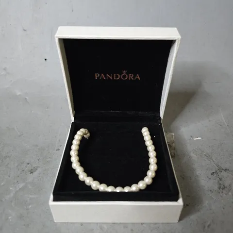BOXED PANDORA PEARL CHOKER 