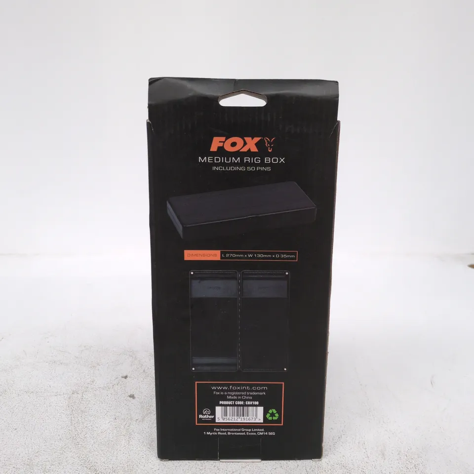 FOX MEDIUM RIG BOX – CAMERA RIG ACCESSORY (50 PINS)