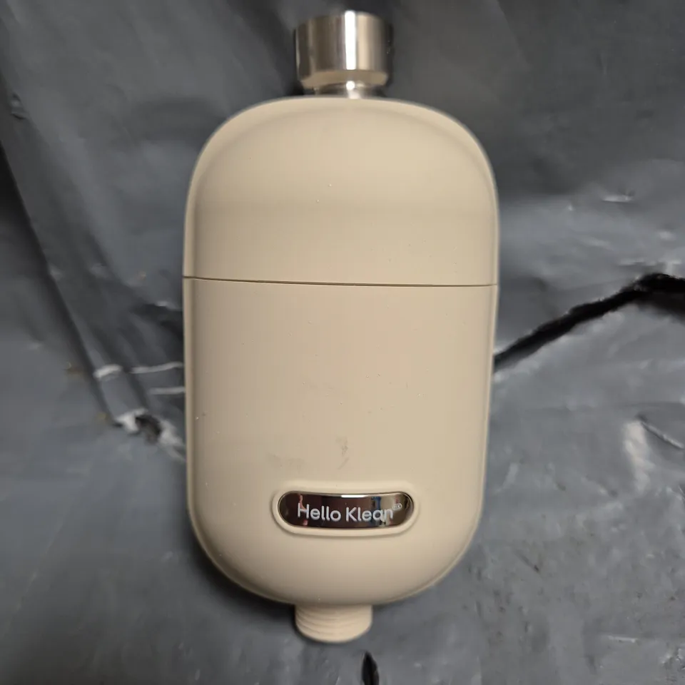 BOXED HELLO KLEAN FILTER 001 SHOWER FILTER CASING & CAPSULE