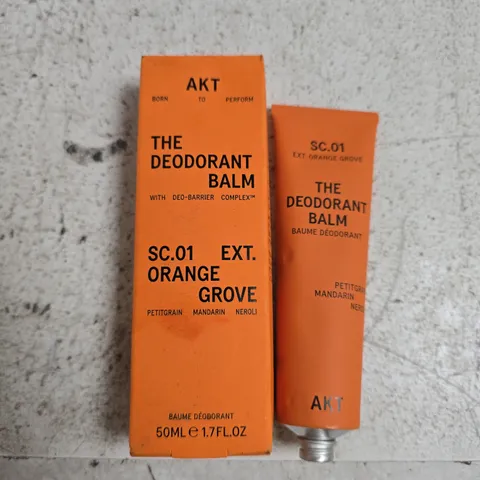 AKT THE DEODORANT BALM – ORANGE GROVE (SC.01), 50ML