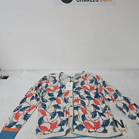 WHITE STUFF WOMEN'S CARDIGAN β FLORAL PRINT, UK 10