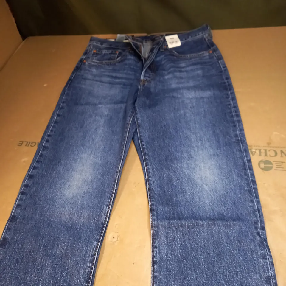 MENS LEVIS 501 ORIGINAL CROPPED TROUSERS SIZE 30 X 30