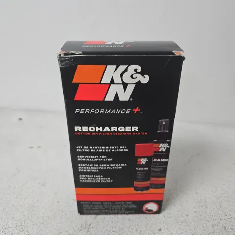 BOXED K&N RECHARGER COTTON AIR FILTER CLEANING SYSTEM