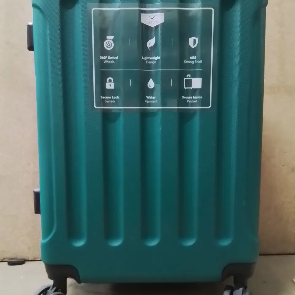 LUGG TRAVEL SUITCASE GREEN