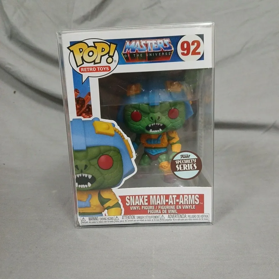 FUNKO POP! MASTERS OF THE UNIVERSE – SNAKE MAN-AT-ARMS (NO.92) VINYL FIGURE