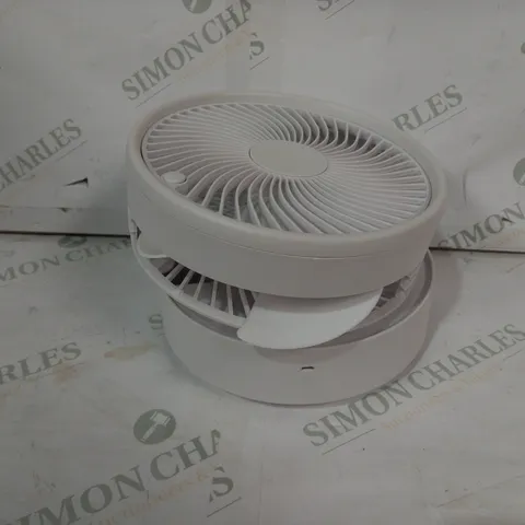 BELL & HOWELL OSCILLATING FOLDING RECHARGEABLE FAN