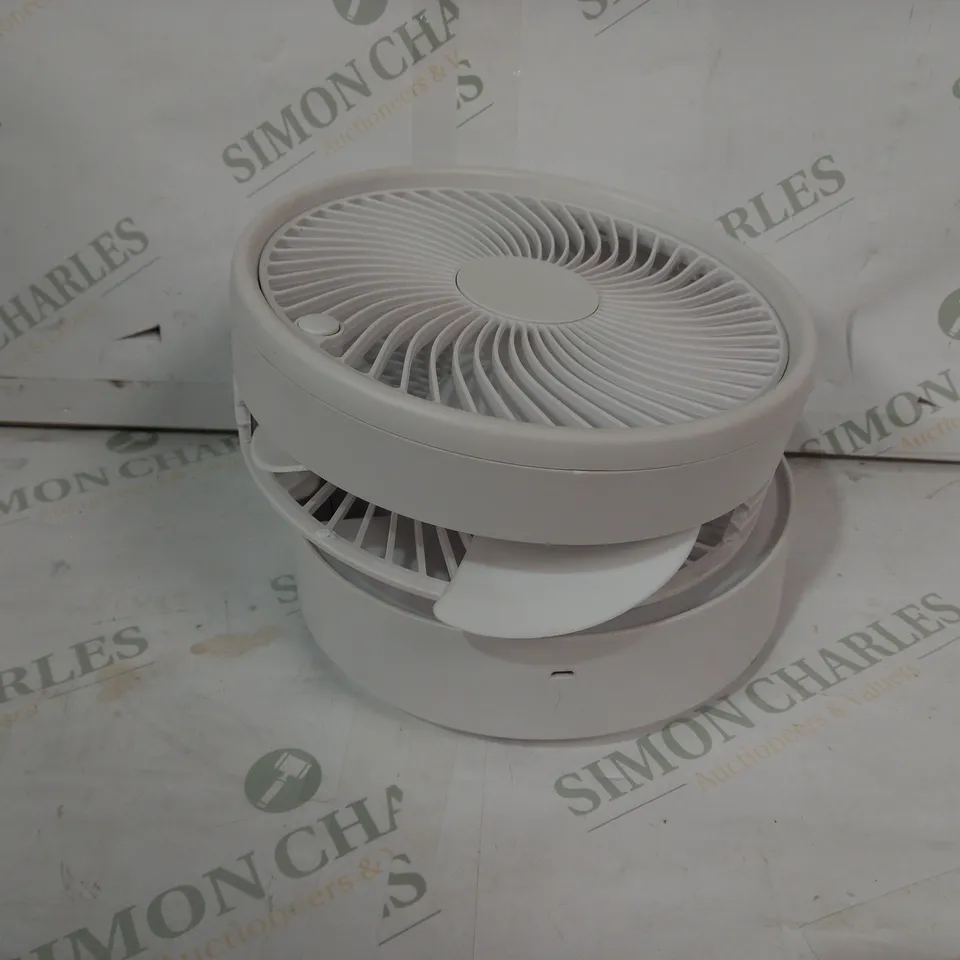 BELL & HOWELL OSCILLATING FOLDING RECHARGEABLE FAN