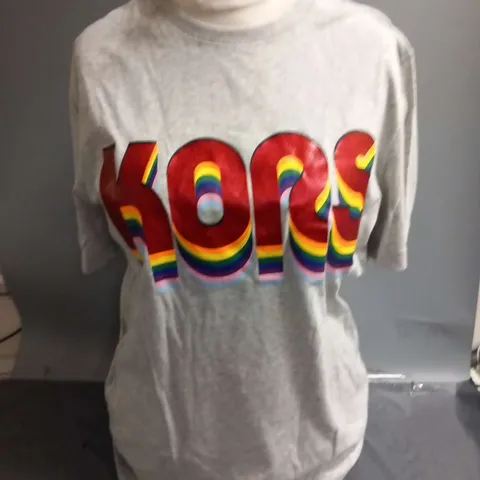 MICHEAL KORS RAINBOW T SHIRT SIZE M