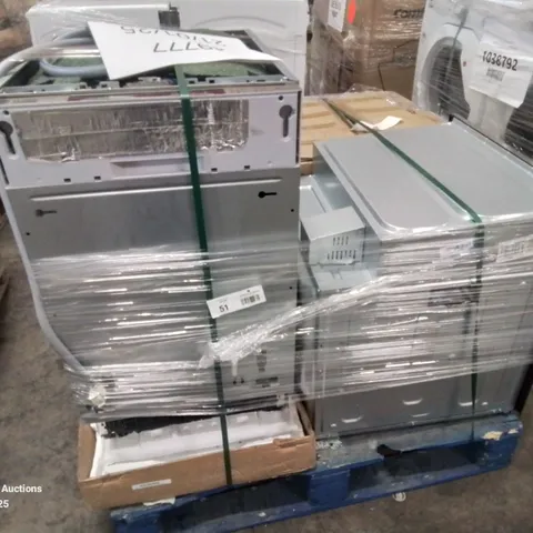 PALLET OF APPROXIMATELY 4 UNPROCESSED RAW RETURN WHITE GOODS TO INCLUDE;