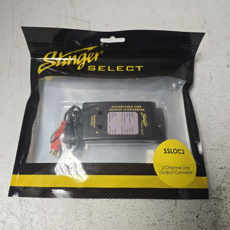 STINGER SELECT SSLOC2 2-CHANNEL LINE OUTPUT CONVERTER
