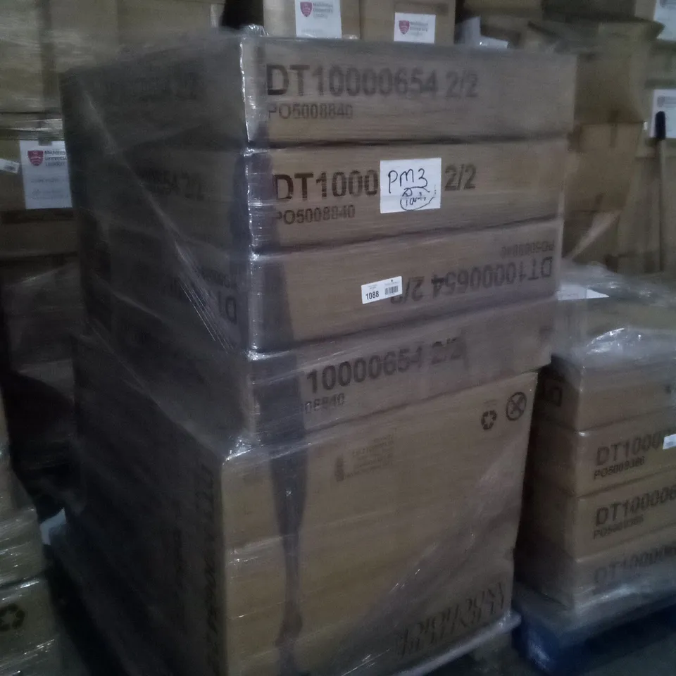 PALLET OF ASSORTED BOXED DINING TABLE PARTS