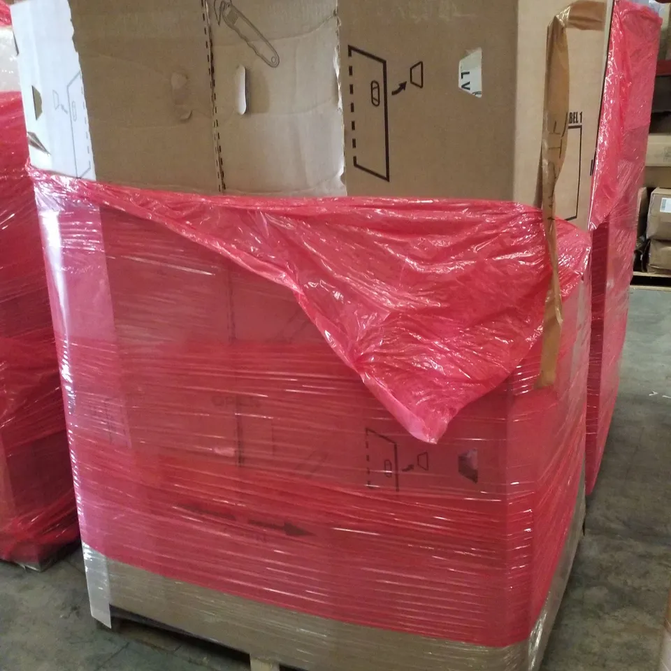 PALLET CONTAINING ASSORTED PRODUCTS INCLUDING STAINLESS STEEL LITTER BOX, TOILET SEAT, STEERING WHEEL IMMOBILISER, CONVECTOR HEATER & HAND TOWEL V-FOLD