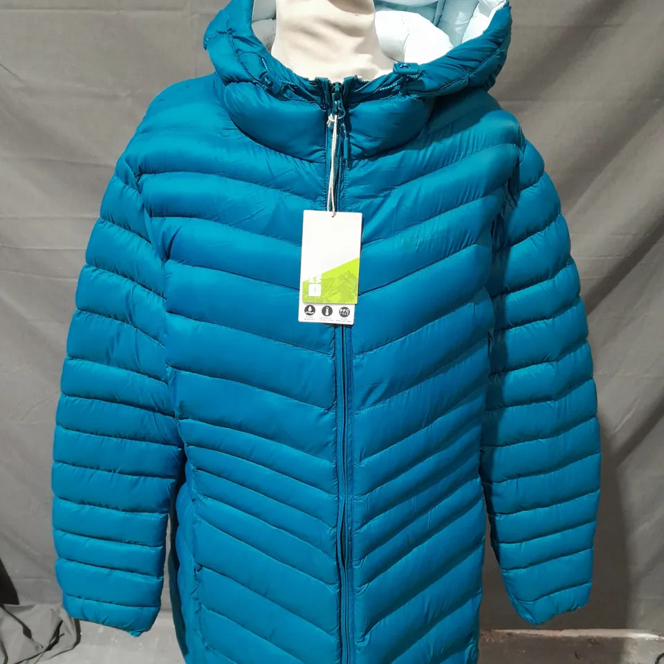 MOUNTAIN WAREHOUSE FLORENCE II LONG WOMENS PADDED JACKET WITH HOOD - UK 16