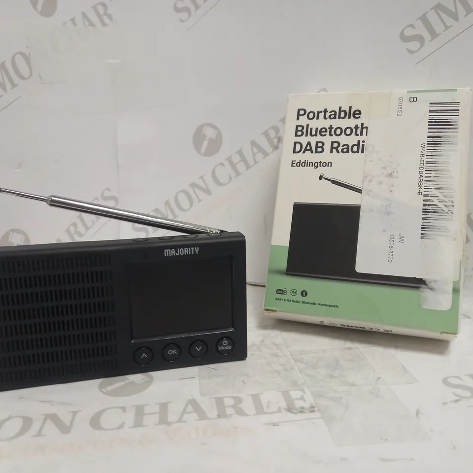 MAJORITY PORTABLE BLUETOOTH DAB RADIO