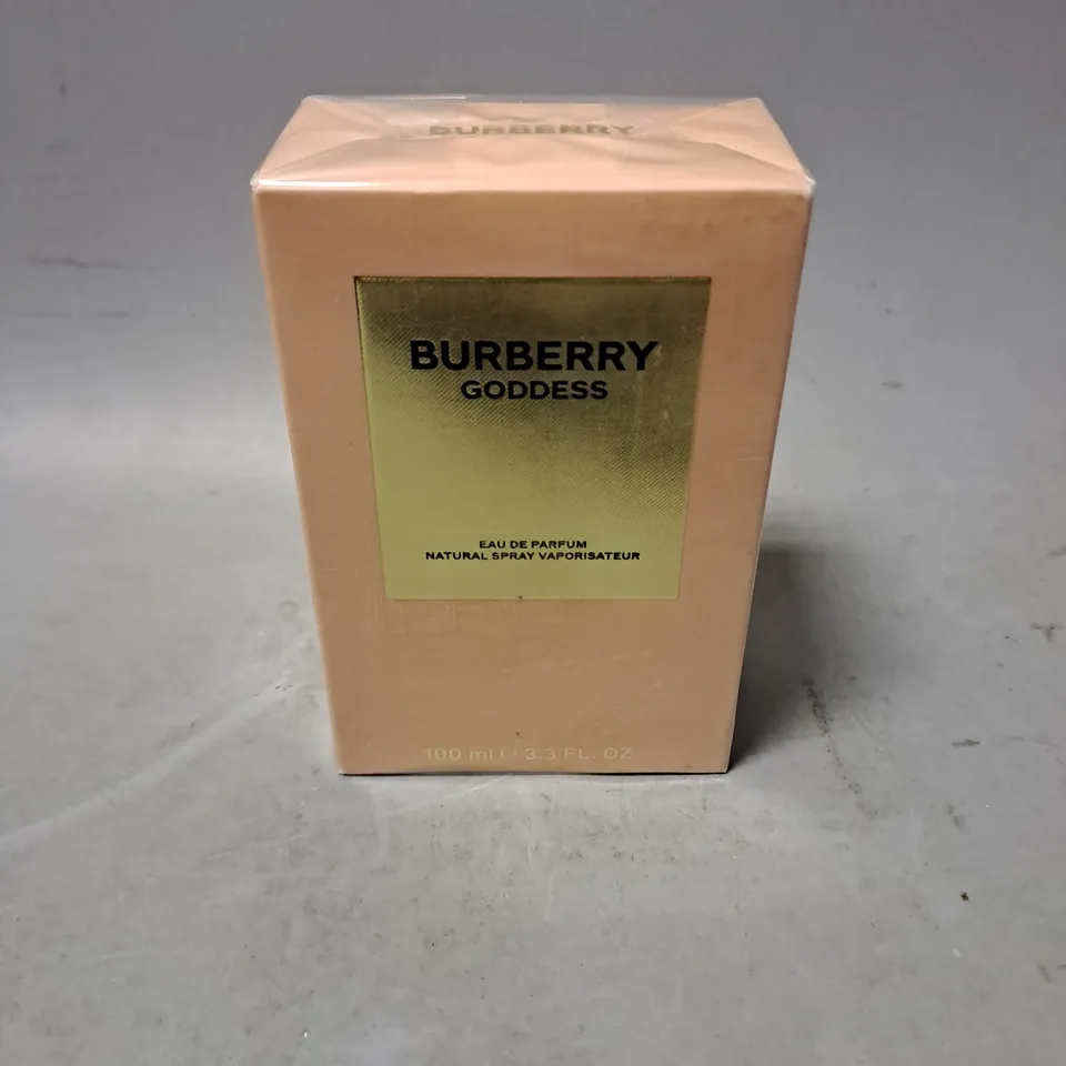 BOXED AND SEALED BURBERRY GODDESS EAU DE PARFUM 100ML