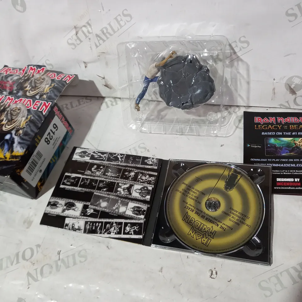 BOXED IRON MAIDEN "THE NUMBER OF THE BEAST"