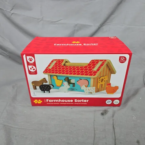 BOXED BIGJIGS FARMHOUSE SORTER TOY