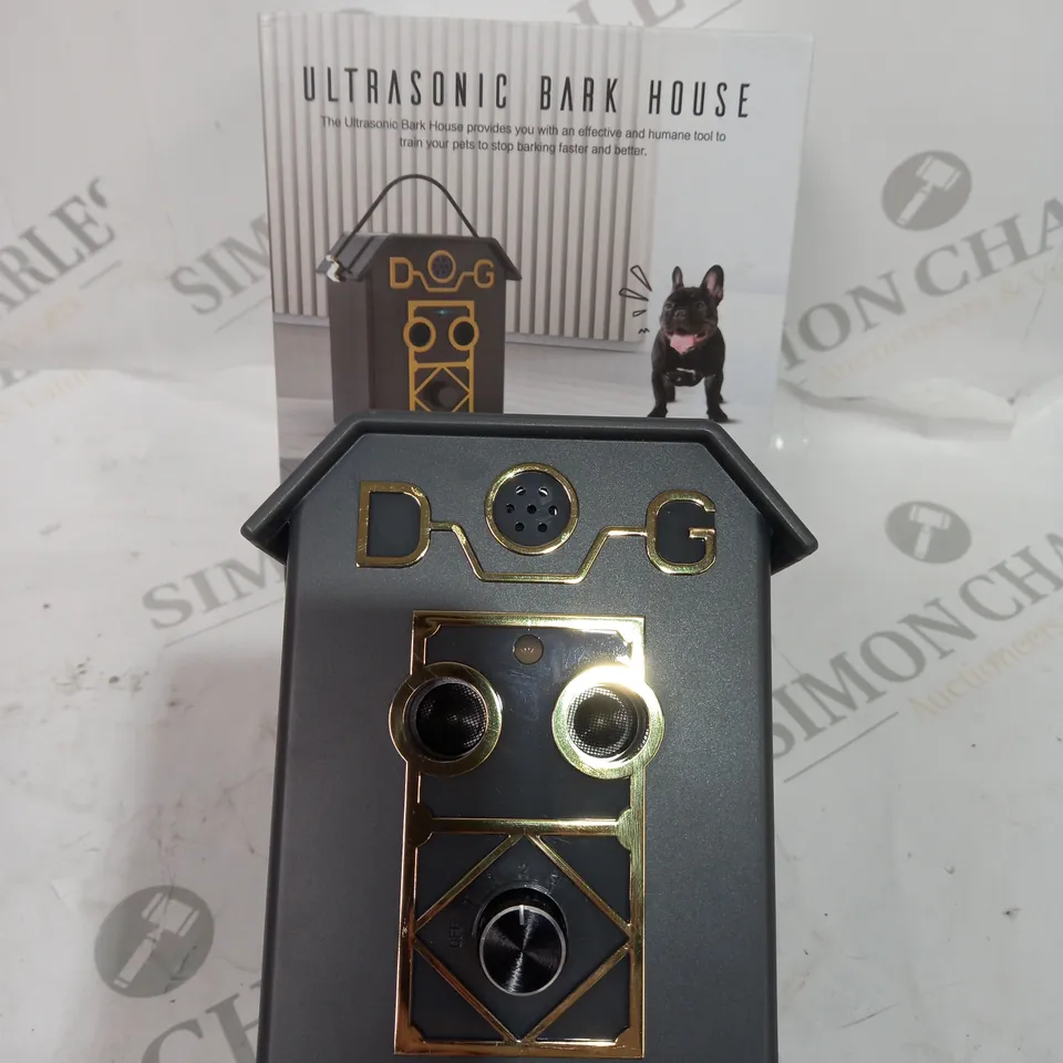 BOXED  ULTRASONIC BARK HOUSE TOOL TO STOP BARKING 
