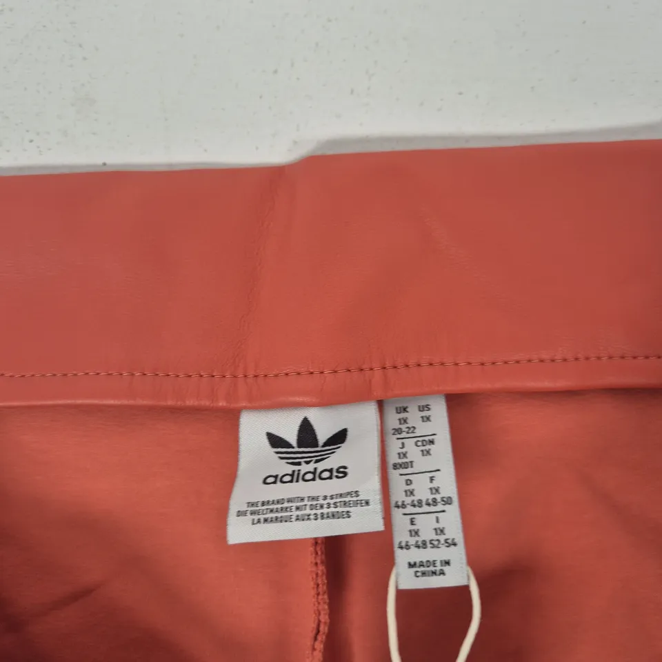 ADIDAS SLIM PANT – CORAL/ORANGE, UK 20-22 (ORIGINALS)