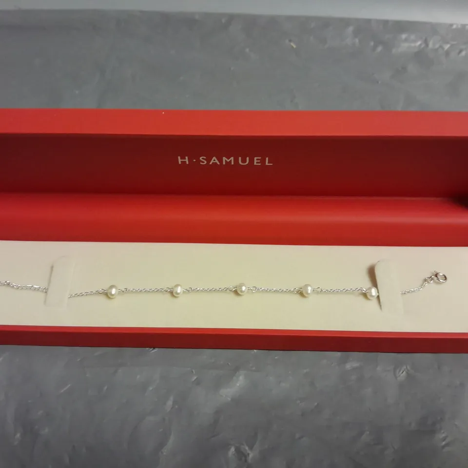 BOXED H.SAMUEL 5 BEAD BRACELET