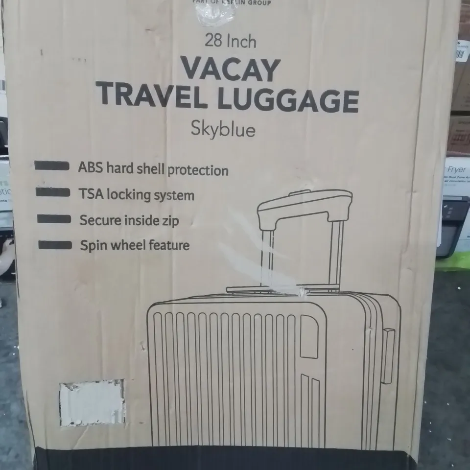 BOXED LUGG VACAY TRAVEL LUGGAGE 