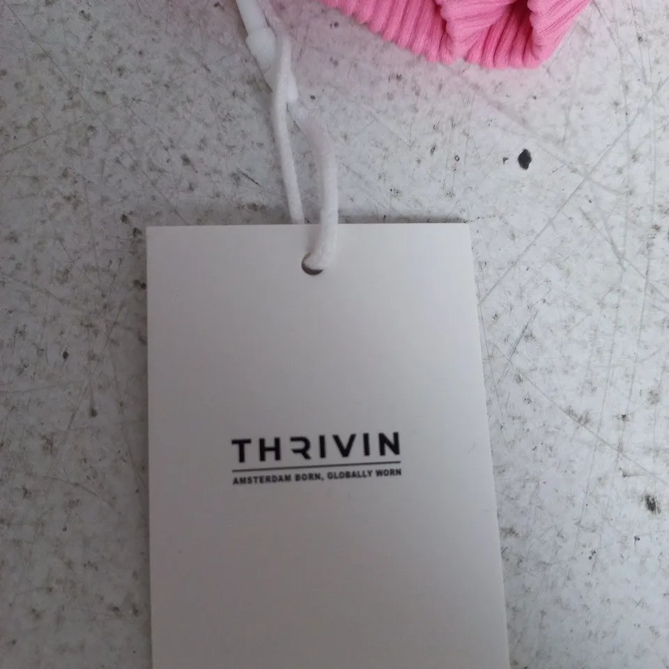 THRIVIN ELEVATE SCRUNCH SHORTS – BUBBLE PINK (WOMENS) SIZE S