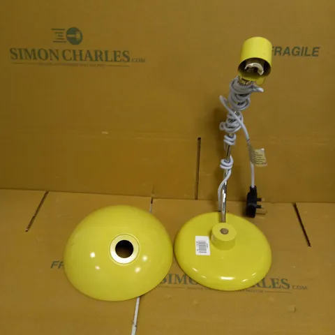 JOHN LEWIS PENELOPE QUINCE TABLE LAMP, MUSTARD YELLOW