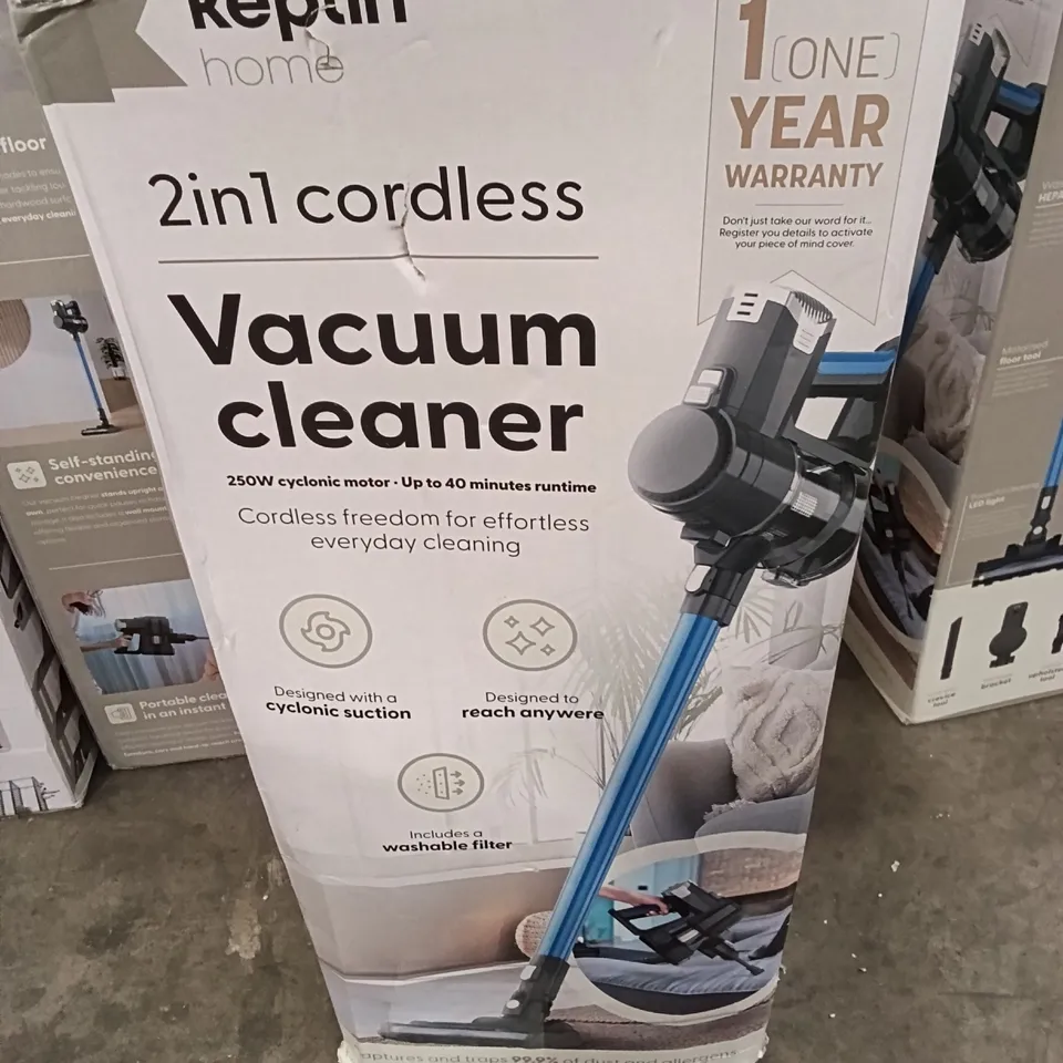BOXED KEPLIN 2IN1 CORDLESS VACUUM CLEANER 