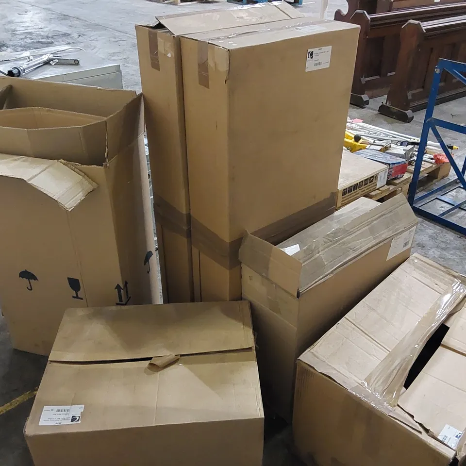 LOT OF 6X BOXED VANITY CARCASSES - VARIOUS DESIGNS (6 BOXES)