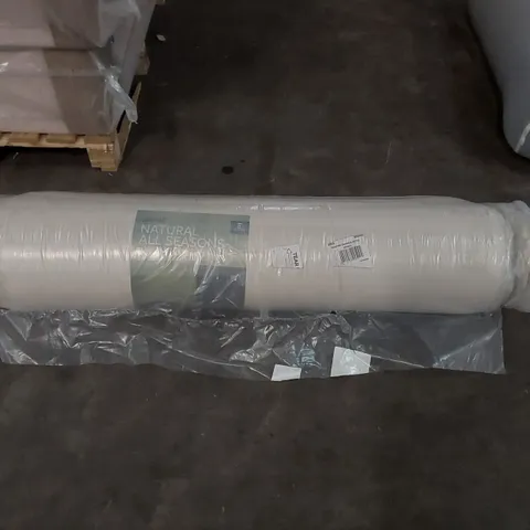 QUALITY BAGGED AND ROLLED JAY-BE NATURAL ALL SEASONS NETTLE HYBRID 2000 E-POCKET 4'6 DOUBLE MATTRESS 